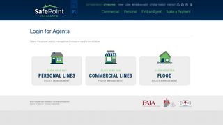 Login for Agents – SafePoint Insurance | Florida