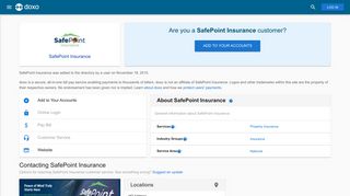 SafePoint Insurance: Login, Bill Pay, Customer Service and Care Sign-In
