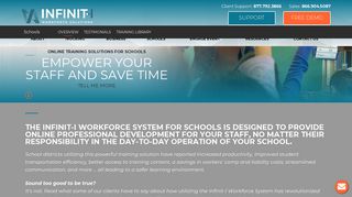 Online Training Solutions for Schools | Infinit-I Workforce