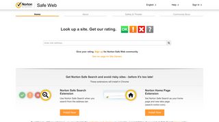 Norton Safe Web: Is This Website Safe | Website Security