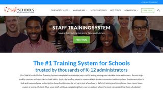 Staff Training System: Easy Setup and Automation ... - SafeSchools