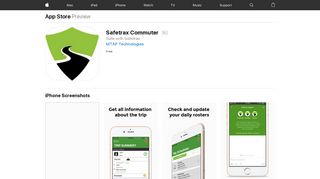 Safetrax Commuter on the App Store - iTunes - Apple