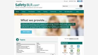Safety training and compliance online - Safety.BLR.com