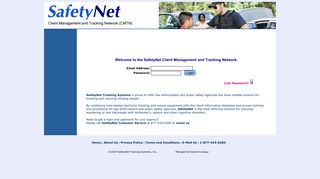 SafetyNet Tracking Systems Client Management and Tracking ...