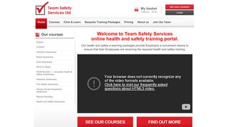 Team Safety Services - Online Training