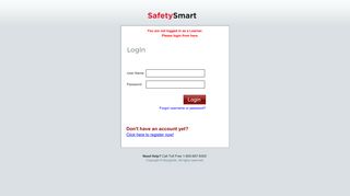 SafetySmart Login