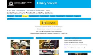 Safetyhub - Central Regional TAFE: Work Health and Safety ...