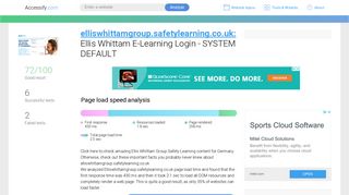 Access elliswhittamgroup.safetylearning.co.uk. Ellis Whittam E ...
