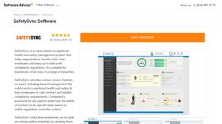 SafetySync Software - 2019 Reviews, Pricing & Demo