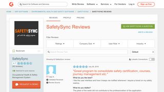 SafetySync Reviews 2018 | G2 Crowd