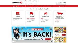 Safeway - Official Site