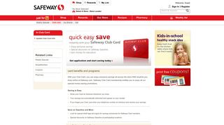 Safeway - Enjoy Exclusive Savings in Store and Online with your Club ...