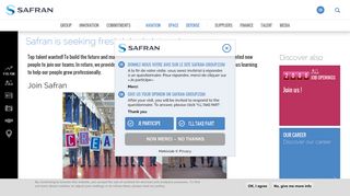 Safran is seeking fresh talent. Join us! | Safran