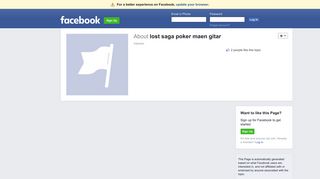 lost saga poker maen gitar | Facebook