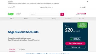 Sage 50cloud | Accounts Software | Sage Store
