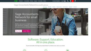 Sage Accountants Network for Small Business