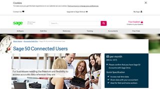 Sage Accounts Connected Users | Add-Ons | Sage Store