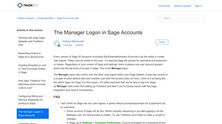 The Manager Logon in Sage Accounts – Tradebox Support