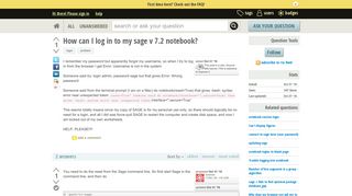 How can I log in to my sage v 7.2 notebook? - ASKSAGE: Sage Q&A ...