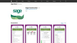 Sage Construction on the App Store - iTunes - Apple
