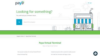 Paya Virtual Terminal - Paya