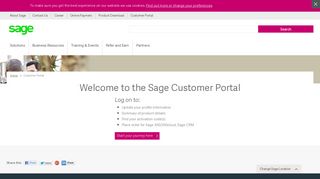 Customer Portal at Sage | Sage Malaysia