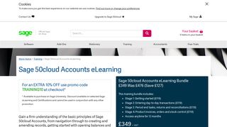Sage 50cloud Accounts eLearning | Training | Sage Store