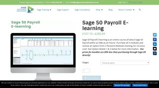 Sage 50 Payroll E-learning - Sage Accounts Solutions