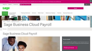 Sage Business Cloud Payroll | Online Payroll Software | Sage South ...