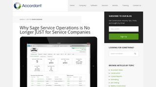 Why Sage Service Operations is No Longer JUST for Service