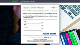 Login page title - Sage UK