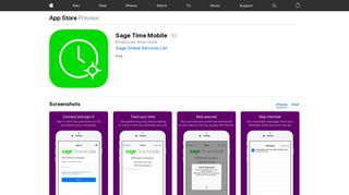 Sage Time Mobile on the App Store - iTunes - Apple