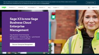 Sage X3 is now Sage Business Cloud Enterprise Management | Sage ...