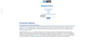 Financial Ratios | Sageworks Analyst