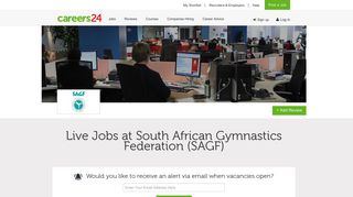 South African Gymnastics Federation (SAGF) Jobs and Vacancies ...