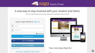 Login - The SAGU Family Portal