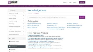 Use webmail - Knowledgebase - Sahara Net