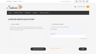 Login or Create an Account