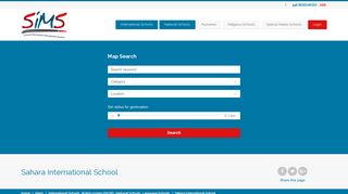 Sahara International School | School Information Mangement System