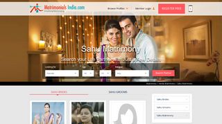 Sahu Matrimony - Hindu Sahu Matrimonial for Shaadi and Marriage