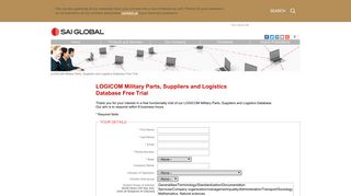 LOGICOM Military Parts, Suppliers and Logistics ... - SAI Global