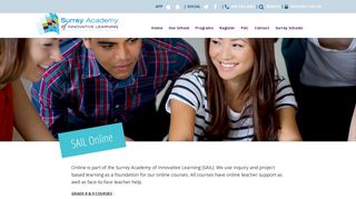 SAIL Online | Surrey Academy of Innovative Learning