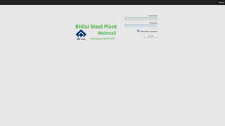 New Web-Mail - Bhilai Steel Plant