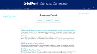 Welcome |Compass - SailPoint Technologies