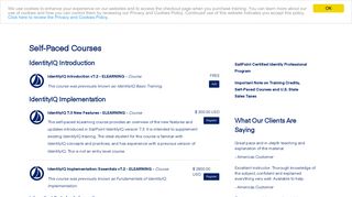 Courses - Identity University - SailPoint Technologies