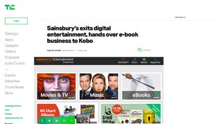 Sainsbury's exits digital entertainment, hands over e-book business to ...