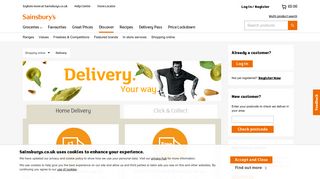 Delivery | Sainsbury's