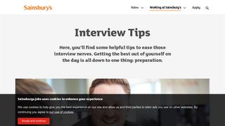 Interview Tips - Sainsbury's Careers - Sainsbury's Jobs