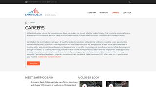 Careers | Saint-Gobain North America