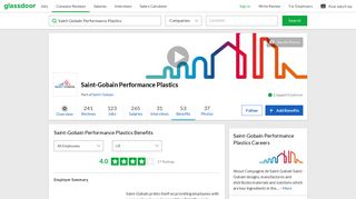 Saint-Gobain Performance Plastics Employee Benefits and Perks ...